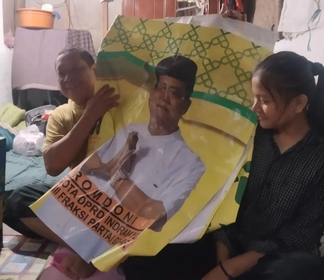 Anggota DPRD Indramayu Fraksi Golkar Romdoni Beri Bantuan untuk Kesya, Pengidap Tumor Pembuluh Darah