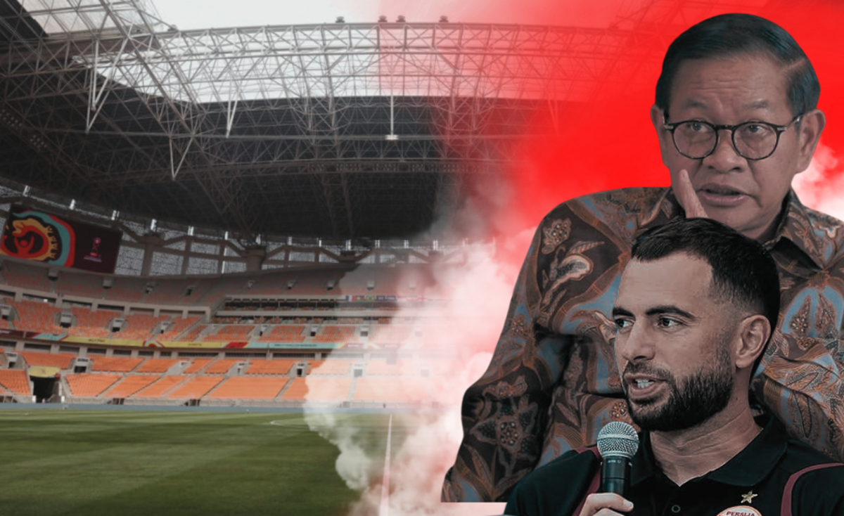 JIS Diproyeksi Jadi Kandang Garuda, Jordi Amat dan Pramono Anung Kompak Soroti Rumput!