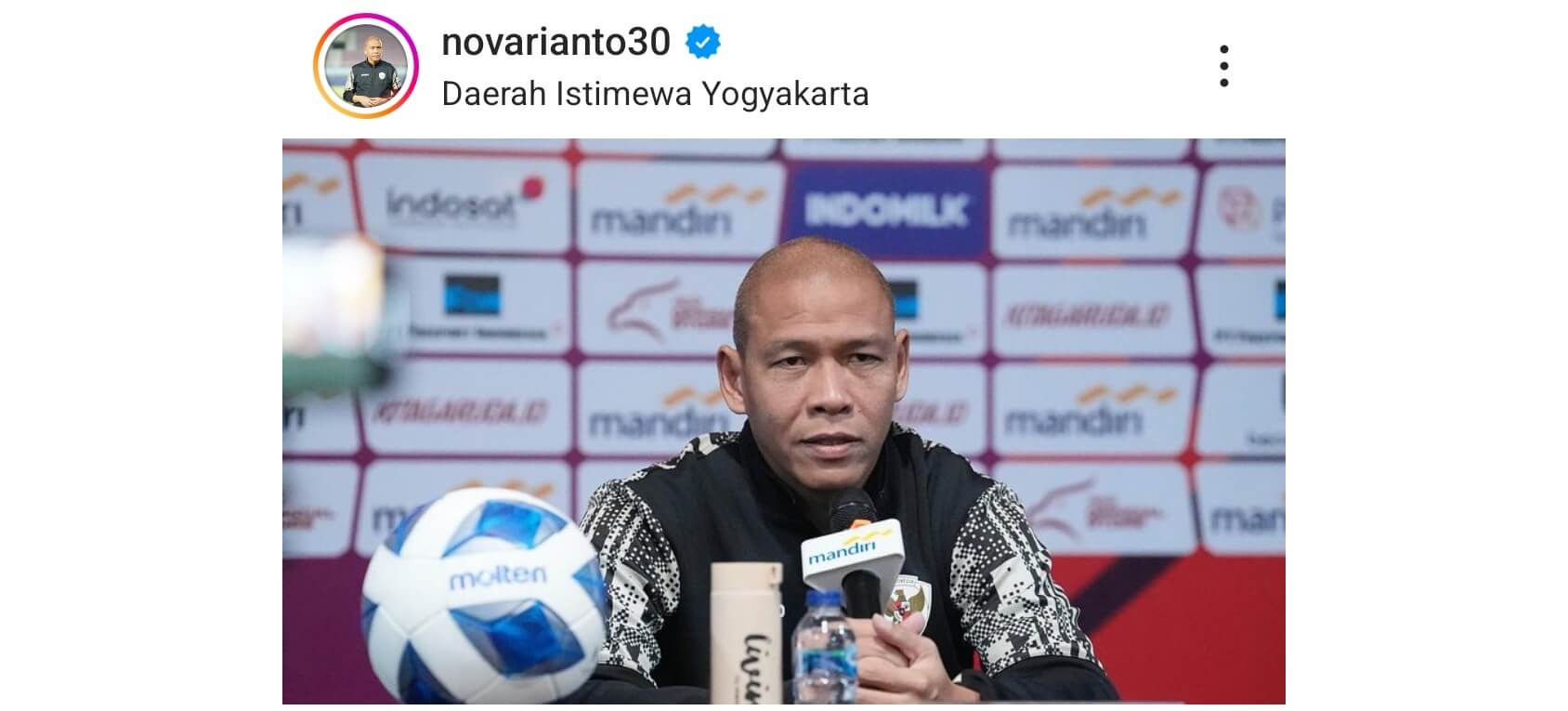 Gak Disangka! Ini Respons Nova Arianto Soal Pelatih Baru Menurut Media Eropa, Ini Katanya