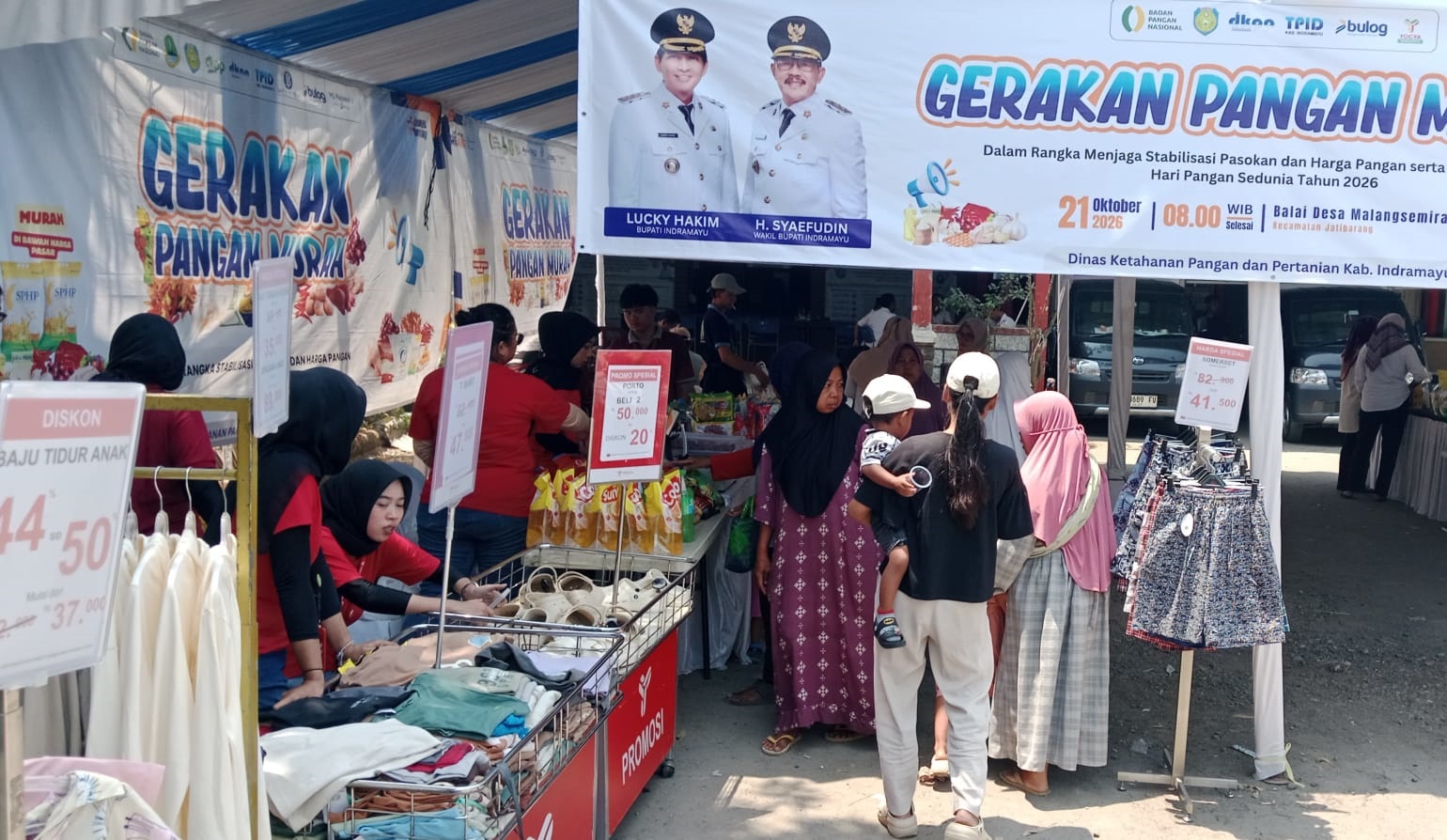 Pemkab Indramayu Gencar GPM, Stabilkan Harga dan Jaga Ketersediaan Pangan di Masyarakat