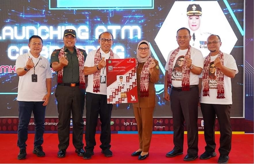 Pemkab Indramayu dan Bank  BJB Luncurkan ATM Co Branding 