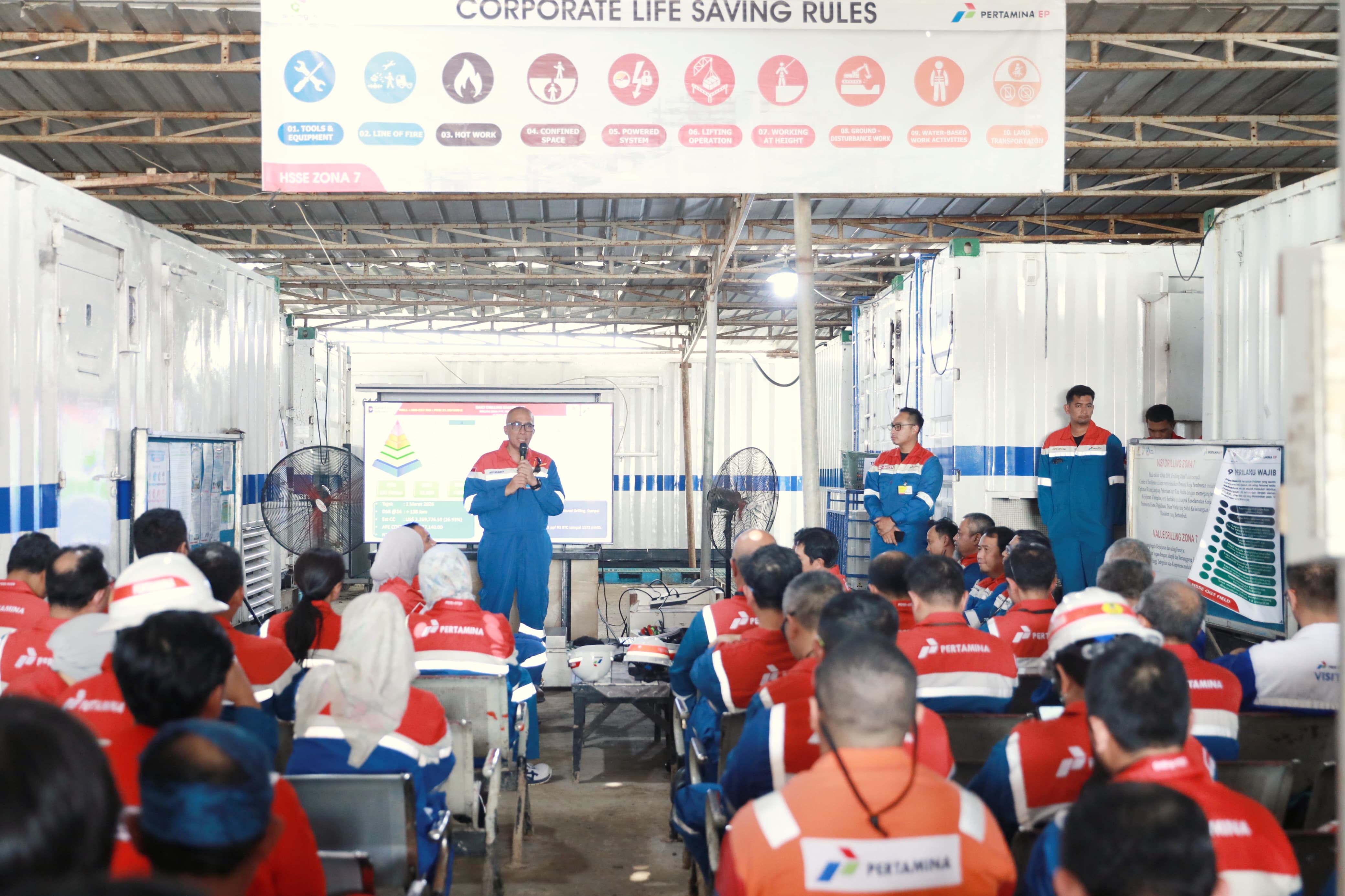 Pertamina Tebarkan Energi Positif Ramadan, Kunjungi Rig PDSI#31.3/D1500-E