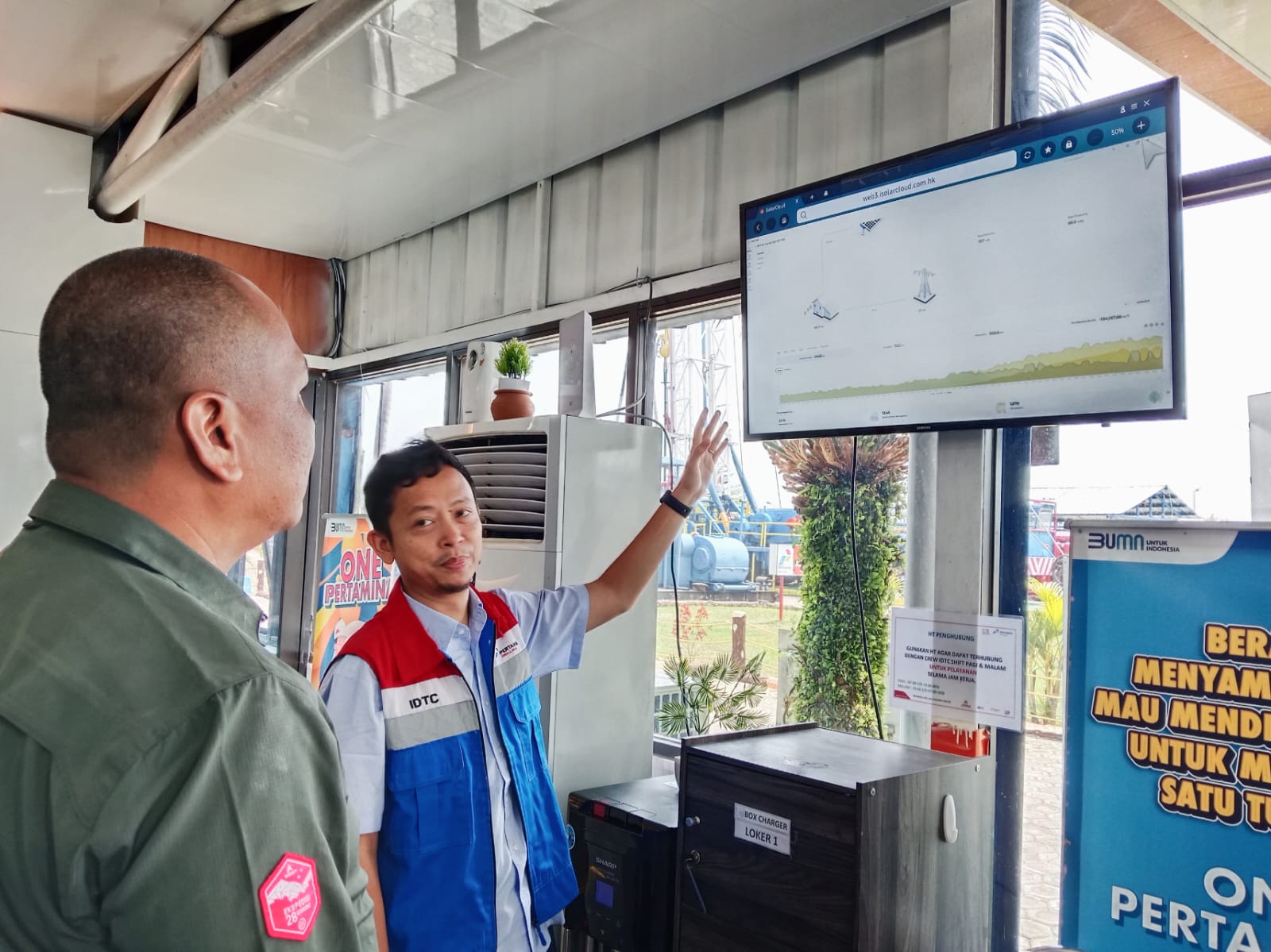 IDTC Operasikan Panel Surya Langkah Percepat Wujudkan Target NZE 2060