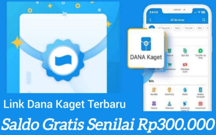 Selamat! Nomor Kamu Berhasil dapat Saldo DANA Gratis dari Dana Kaget, Link Terbaru Klaim Rp300 Ribu