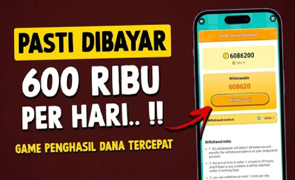 Aplikasi Penghasil Dana Tercepat 2025: Terbukti Membayar Tanpa Undang Teman!