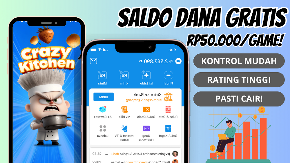 Game Penghasil Saldo Dana Gratis Ini Bisa Bantu Kamu Cairkan Uang Jajan, Rp50.000 Sekali Main!