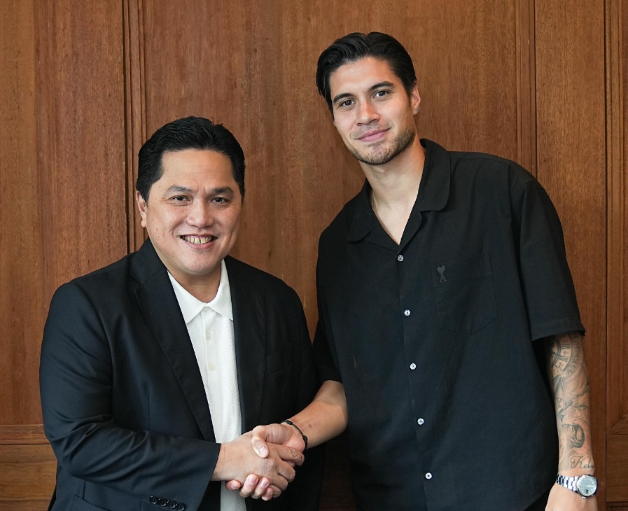 Makan Bareng Ketum PSSI, Erick Thohir Menyambut Pemain Baru kevin Diks: Selamat Bergabung di Timnas Indonesia