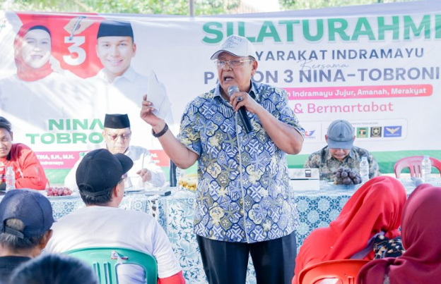 Dedi Wahidi Serukan Dukungan untuk Nina-Tobroni dalam Pilkada 2024, Jamin Pembangunan Indramayu Berlanjut