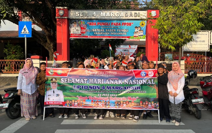 Peringati Hari Anak Nasional, UPTD SDN 4 Margadadi Adakan Berbagai Kegiatan Menarik 