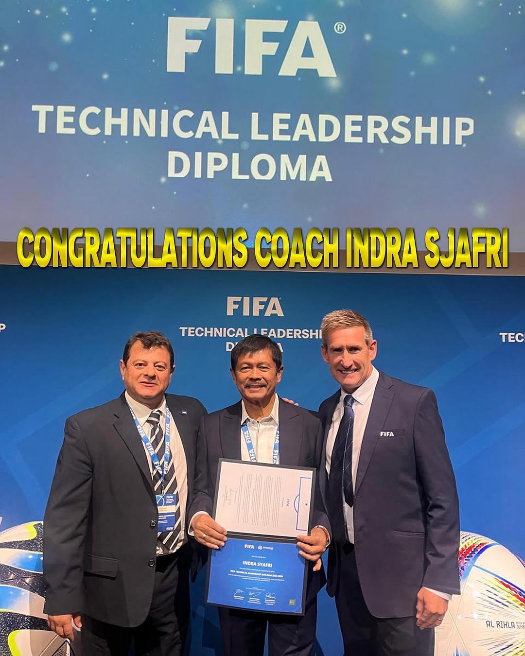 Indra Sjafri Lulus dari Program FIFA Technical Leadership Diploma Edisi Perdana, Bawa Harapan Baru!