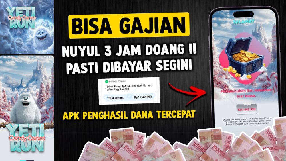 Nuyul Online 3 Jam Dibayar Rp1.042.399 Cuma Pakai Aplikasi Penghasil Uang 2025 Modal Rebahan Doang 