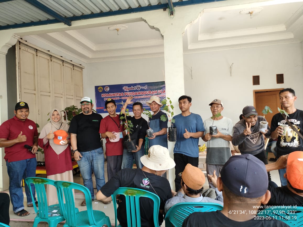 SAI Gelar Kopdar ke-4 Komunitas Pengangguran Plate E di Indramayu