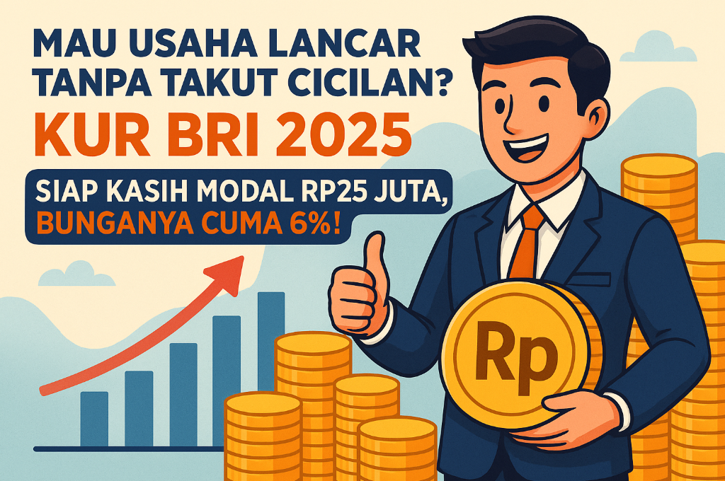 Usaha Kecil Tapi Mau Tumbuh Besar? Ini Cara Dapat Pinjaman KUR BRI 25 Juta dengan Cicilan Super Ringan!