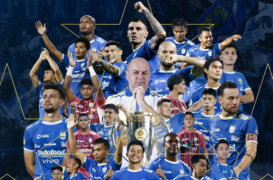 MANTAP! Liga Indonesia Tembus Ranking 22, Digendong Persib Bandung