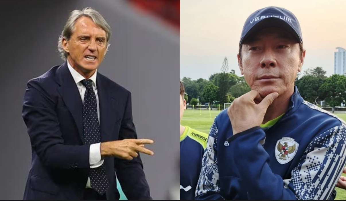 Shin Tae-yong Akui Roberto Mancini Pelatih Terbaik, Bukannya Minder STY Justru Optimis Lolos Kualifikasi