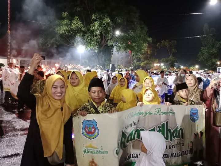 Pawai Tarhib Ramadan Sambut Bulan Suci di Kabupaten Indramayu