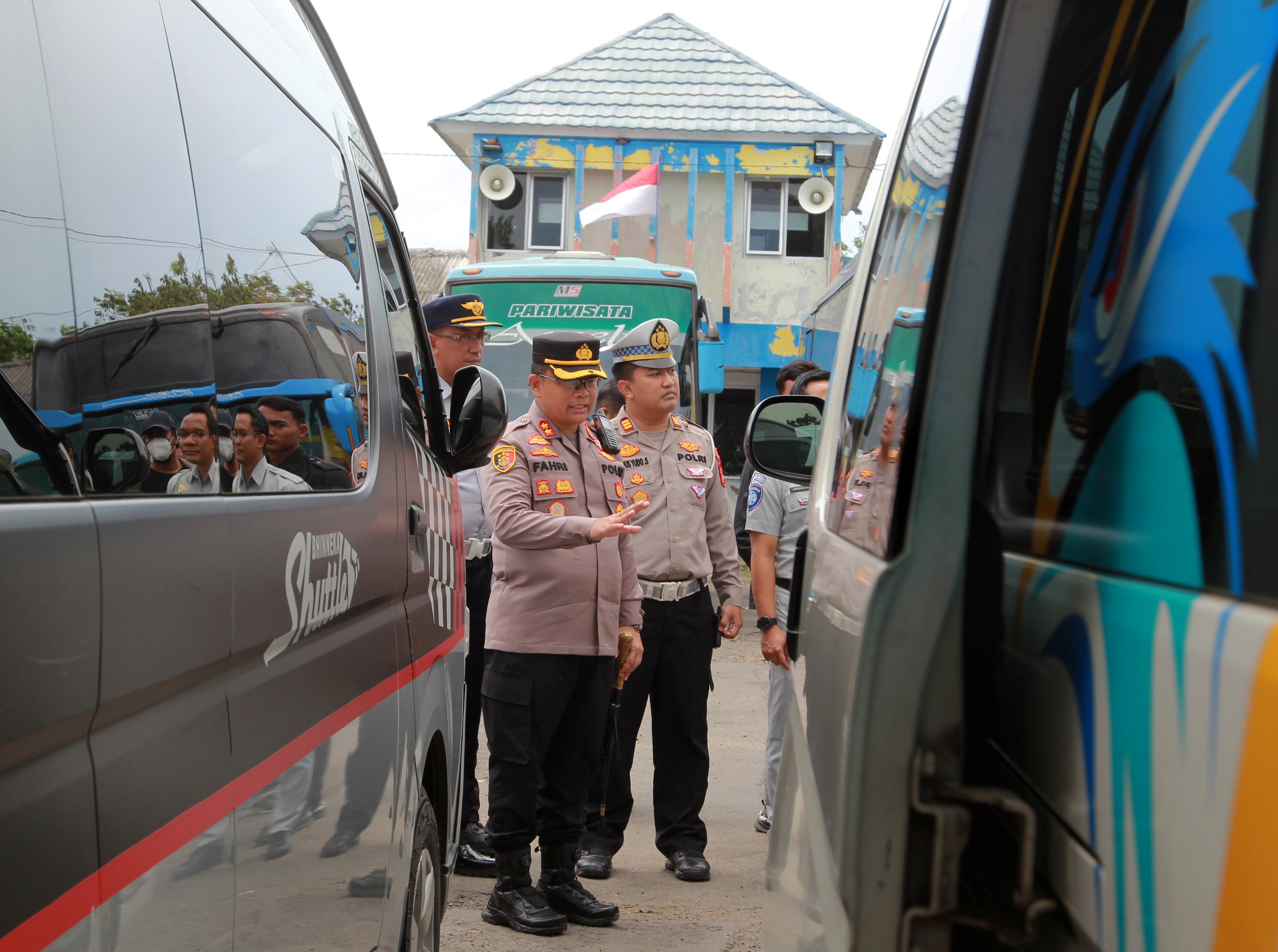 768 Personal Polres Indramayu Siap Lakukan Pengamanan Lebaran 2023