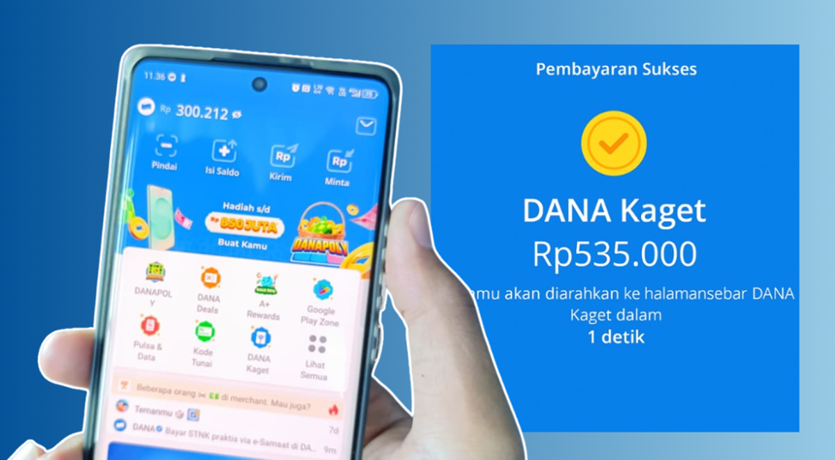 Selamat Kamu Baru Saja Dapat Saldo Dana Gratis Rp150 Ribu! Klik Link Dana Kaget Hari Ini untuk Klaim Sekarang