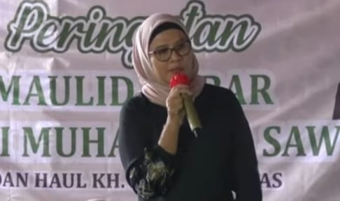 Nina Agustina Minta Doa Restu Masyarakat Singaraja untuk Maju di Pilkada Indramayu 2024