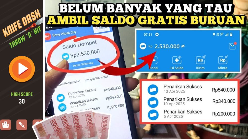 Cara Dapat Saldo DANA Rp2.530.000 dari Aplikasi Dompet Digital Ini, Tanpa Modal Cuma Isi Survei dan Main Game