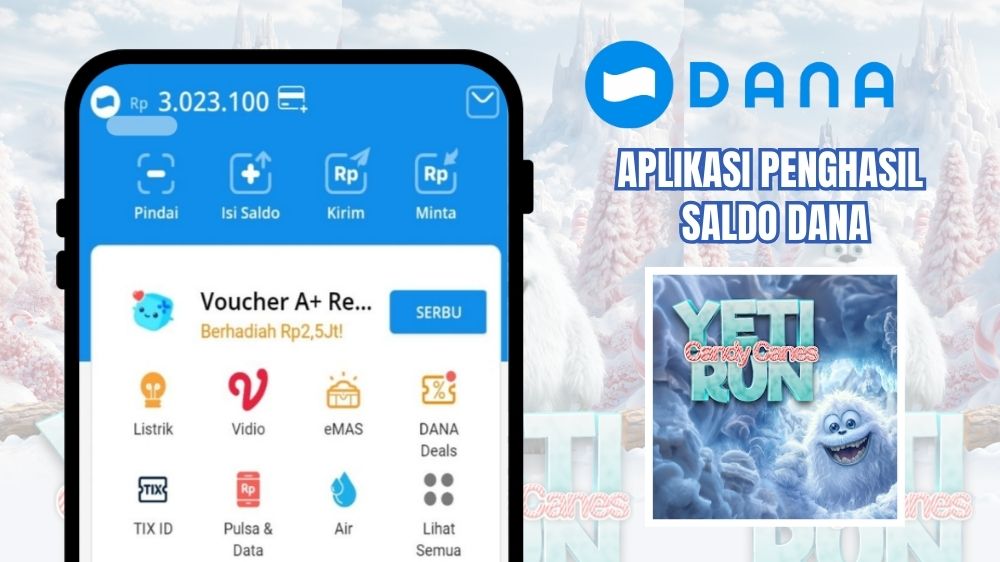 Cuma Rebahan Bisa Gajian Rp1,6 Juta! Cara Gampang Dapat Saldo DANA Tercepat 2025