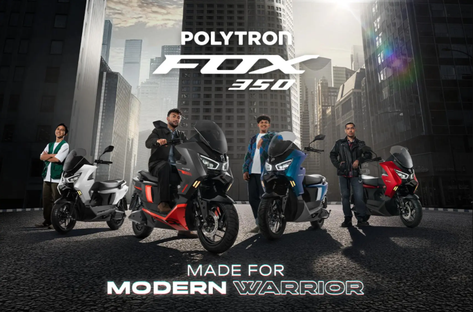 Kredit Sepeda Motor Listrik Terbaru Polytron Fox 350, Baterai Tahan Lama dan Harga Bersahabat!