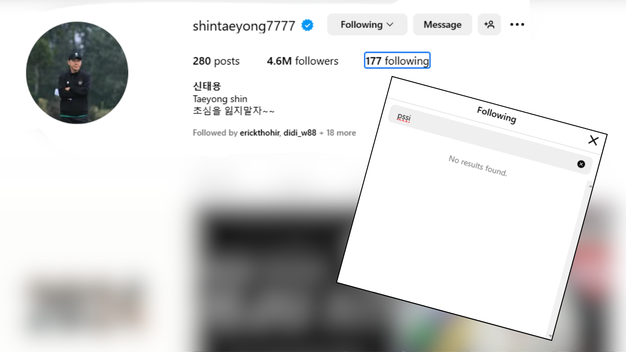 Shin Tae-yong Ketahuan Unfollow Akun Instagram Resmi Milik PSSI! Tanda Kuat Akan Dipecat?