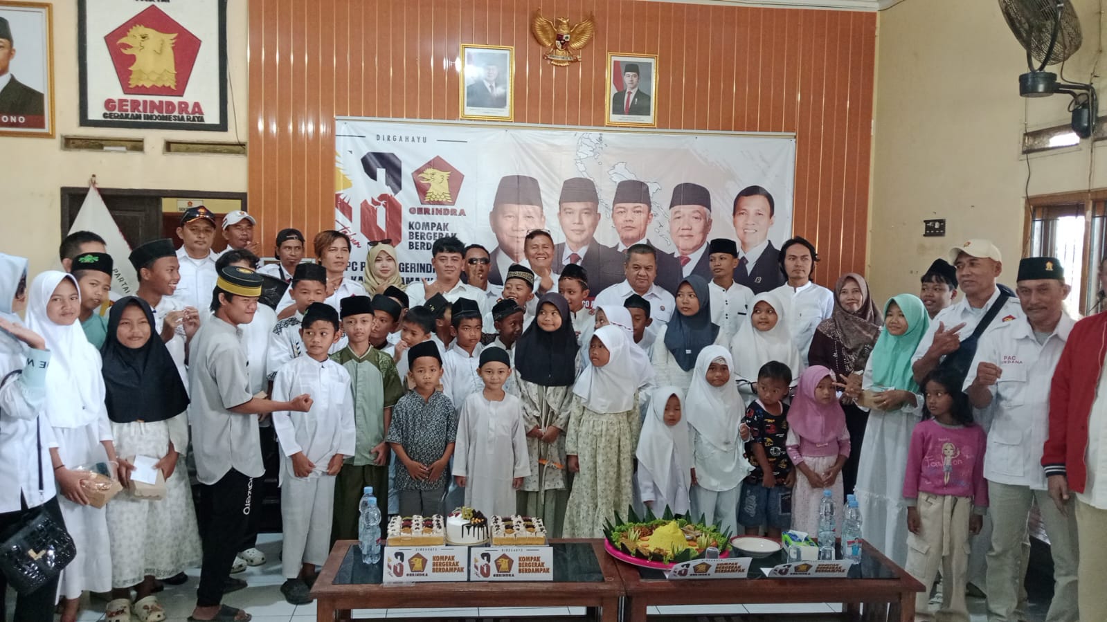 HUT Gerindra ke-18: Momentum Perkuat Soliditas Kader dan Kawal Program Kerakyatan Prabowo ​