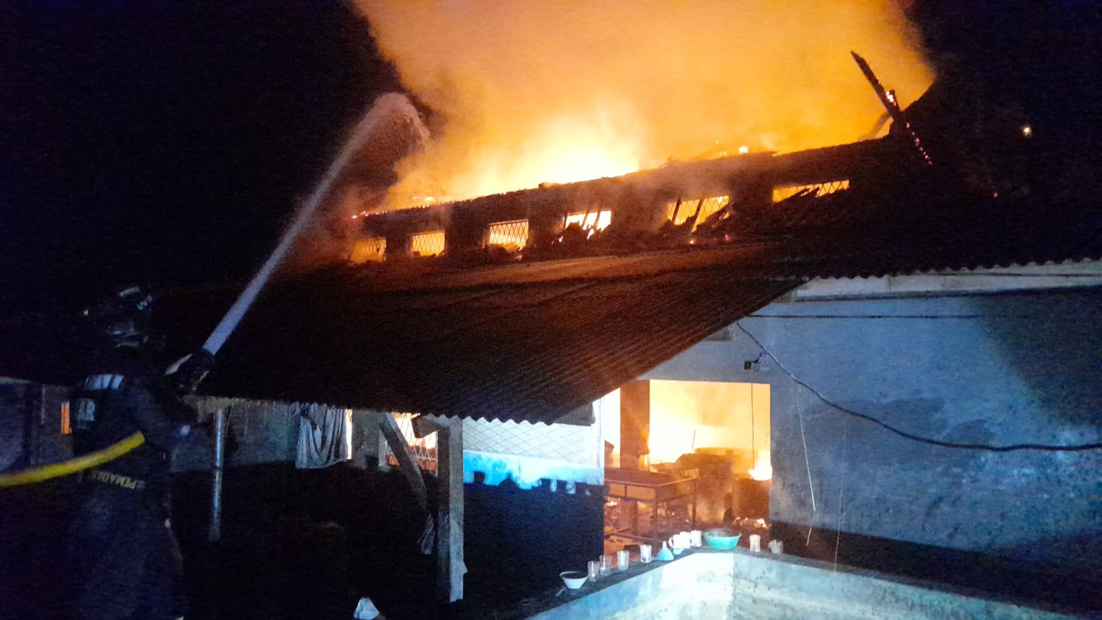 Pabrik Bawang di Garawangi Musnah Terbakar, Segini Kerugiannya