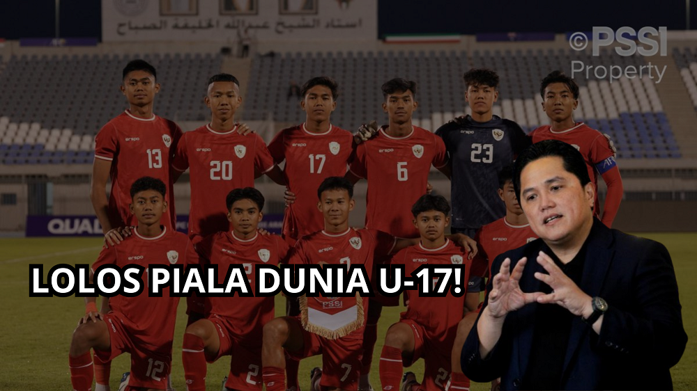 Timnas U-20 Gagal Masuk Piala Dunia, Erick Thohir Tetap Pasang Target Timnas U-17 Lolos Piala Dunia!