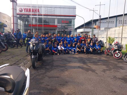 Perdana Digelar di Bandung, Ratusan Bikers Yamaha Ramaikan Event Shell bLU cRU Yamaha Enduro Challenge