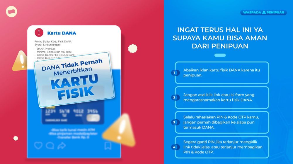 Jangan Tertipu! DANA Tak Punya Kartu Fisik, Ini Fakta dan Cara Hindari Penipuannya!