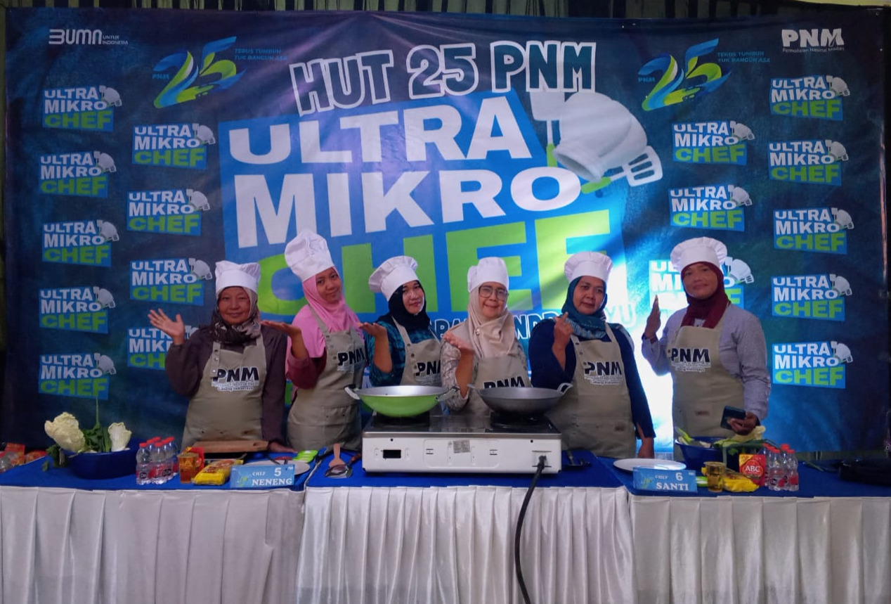 Rayakan HUT Ke-25, PNM Gelar Lomba Memasak  untuk Nasabah Mekaar di Indramayu dan Majalengka