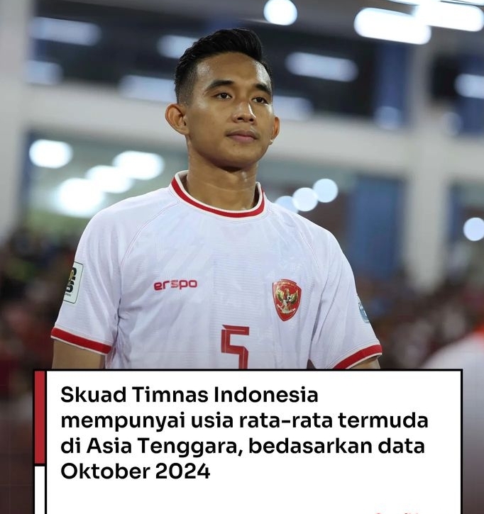 Bersama STY Catat Sejarah Baru! Indonesia Puncaki Daftar Tim Dengan Usia Rata-rata Termuda di Asean