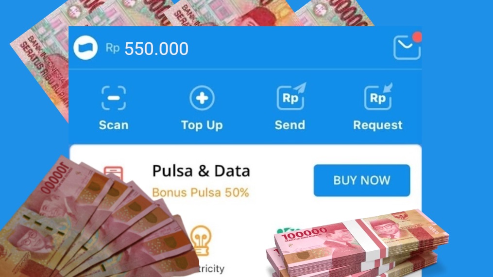 Selamat! Nomor Handphone Kamu Terdaftar Mendapatkan Saldo DANA Kaget Gratis Rp375.000, Klaim Sekarang Juga