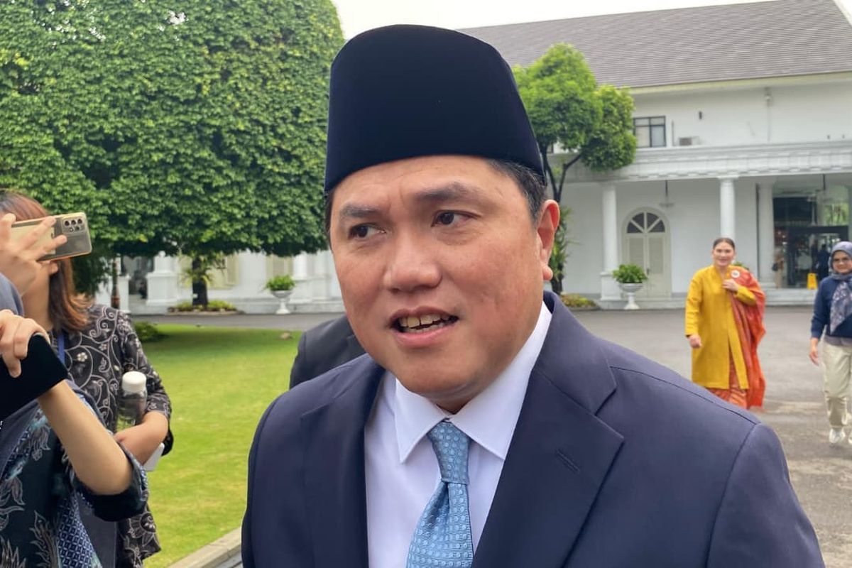 Survei: Suporter Puas Kinerja Erick Thohir 