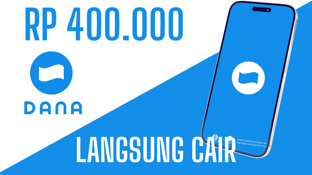 Terbukti Membayar Rp400 Ribu ke Dompet Digital, Cara Menghasilkan Saldo DANA Gratis Langsung Cair