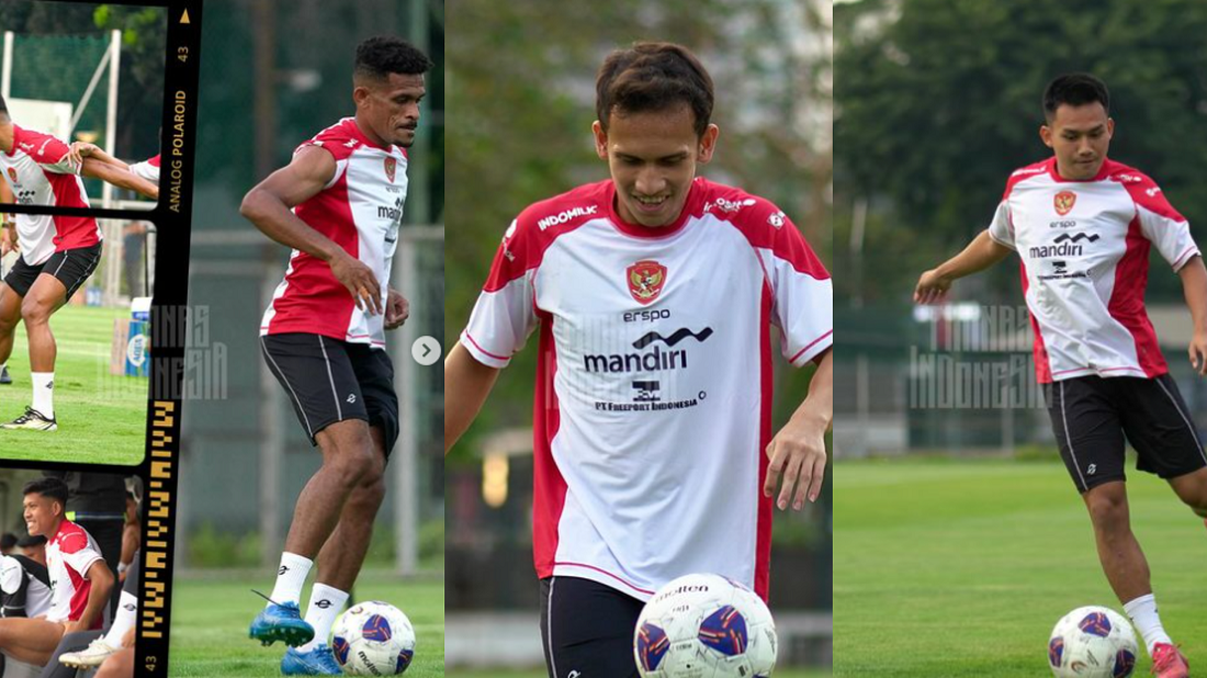 Pemain Timnas Indonesia Semangat Jalani Latihan Kualifikasi Piala Dunia 2026, Dimana Para Pemain Naturalisasi?