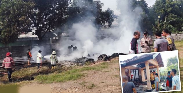 Dua Peristiwa Kebakaran Terjadi di Kabupaten Cirebon