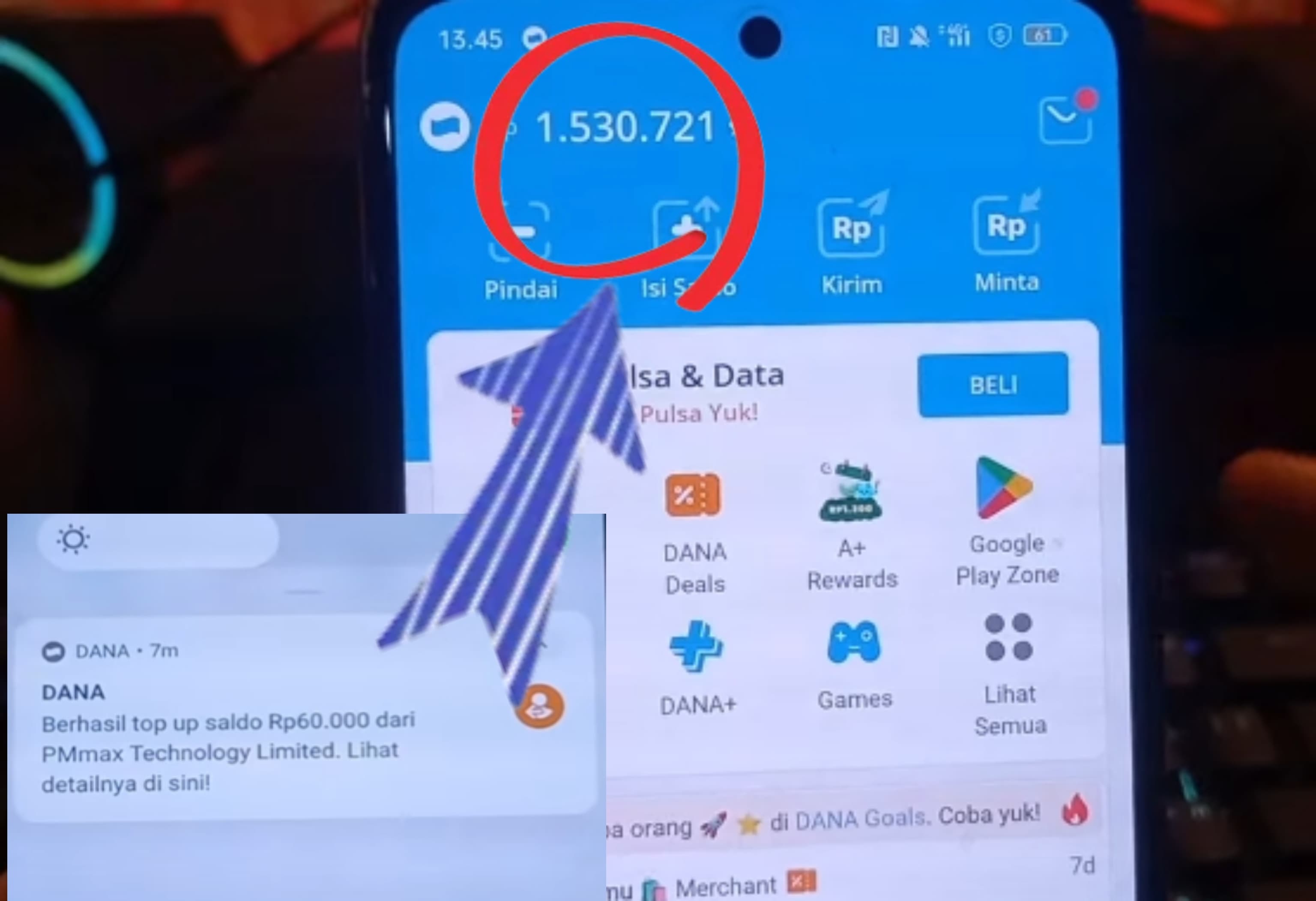 Klaim Rp60.000 Ribu Hingga 1,5 Juta Saldo DANA, Game Legit Pengahasil Uang Instan! Baru Rilis Aplikasinya