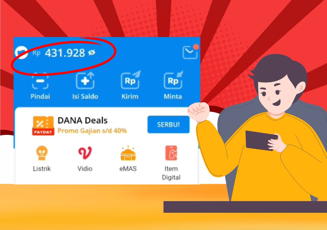 Jangan Pinjol! Cobain 5 Game Penghasil Saldo Dana 2025, Tiap Hari Bisa Dapat Ratusan Ribu!