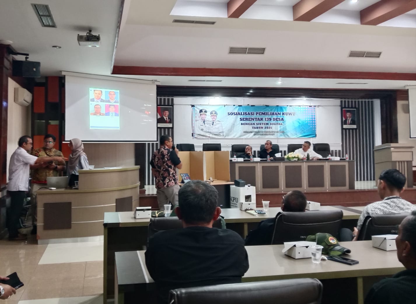 DPMDesa Jabar Pelaksaan Pilwu Serentak di Indramayu Secara Digital Hybrid dengan Kearifan Lokal