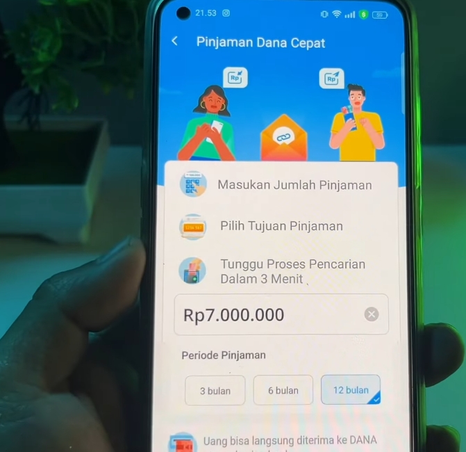 Cara Pinjam Uang di DANA, Lewat Fitur 'Pinjaman Dana Cepat' Rp7 Juta Cair 3 Menit! Dari Langkah Dibawah ini