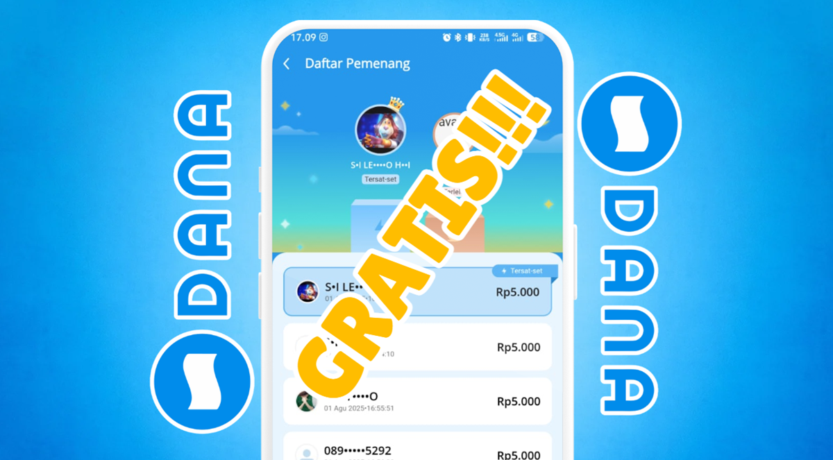 Trik Rahasia Mendapatkan Saldo DANA Kaget Gratis Tanpa Undang Teman, Tanpa Misi, Langsung Masuk Hitungan Detik