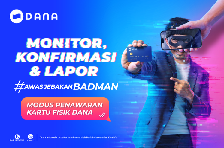 WOW! Ada Penawaran Dompet Elektronik DANA Punya Kartu Fisik seperti ATM? Bisa Tarik Tunai? Faktanya...