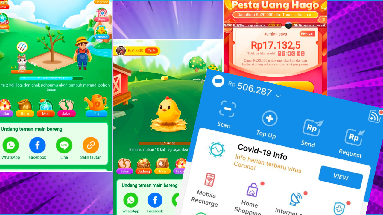 Dapatkan Bonus Saldo DANA Langsung Cair Rp480 Ribu dari Aplikasi Game Penghasil Uang Tercepat 2025