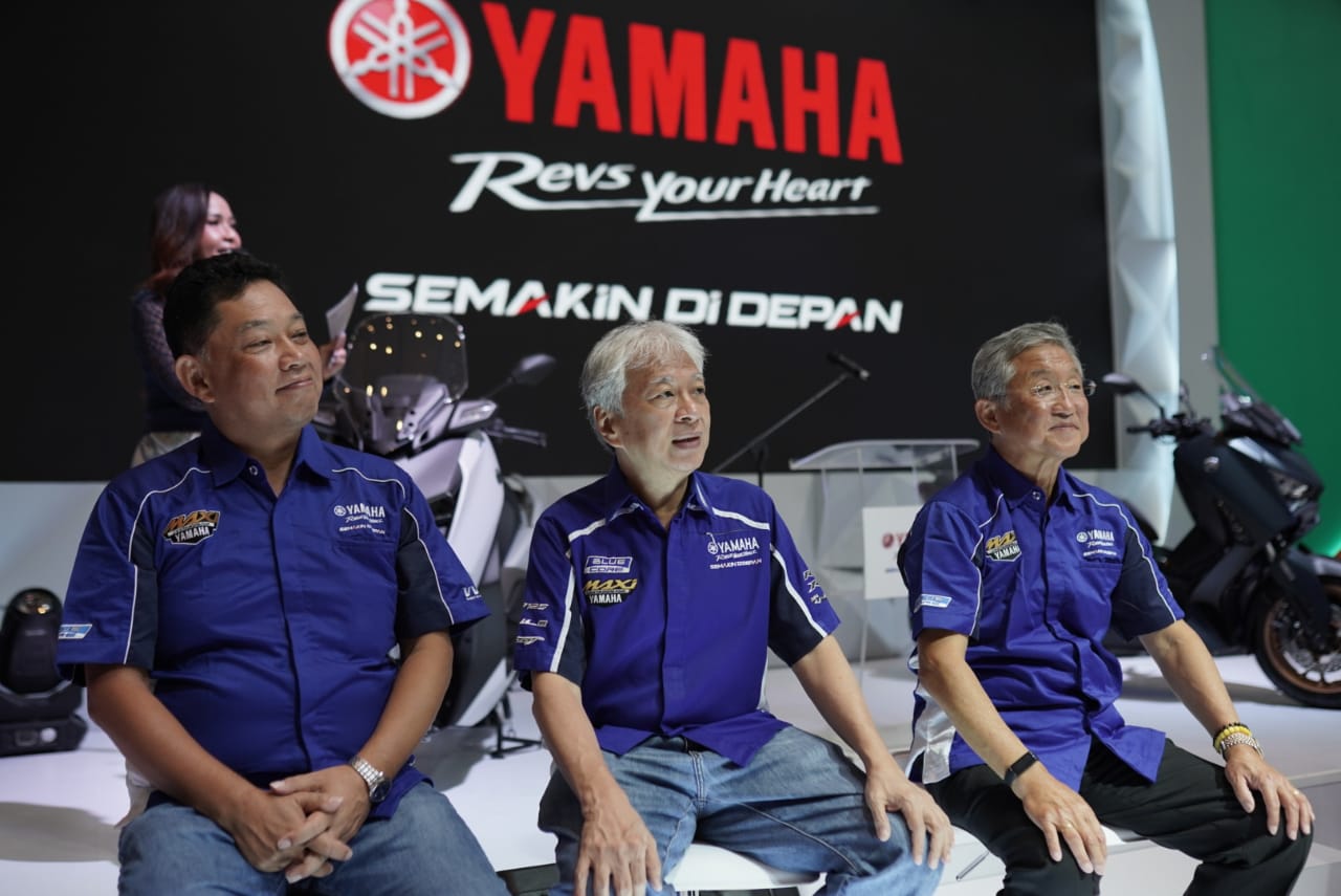 #banggaMAXImal #IMOS2022 Ramaikan Hari Pembukaan IMOS 2022, Yamaha Luncurkan Produk Terbaru XMAX Connected 