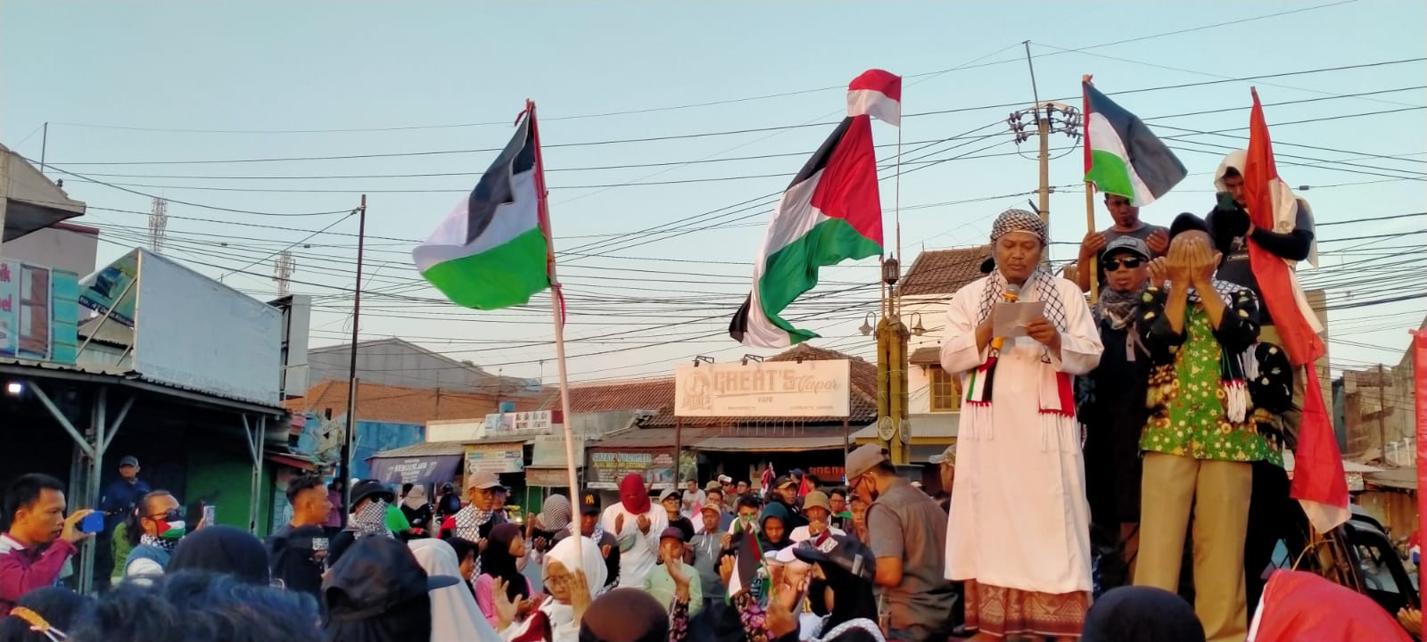 Aksi Haurgeulis Bersatu Bela Palestine, Tuntut Tindakan Konkret Pemerintah Bela Rakyat Palestina
