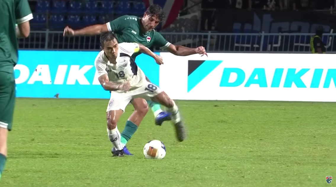 Tekel Brutal ke Chanathip, Striker Irak Dihukum Berat Oleh Fifa dan Terancam Didepak Dari Timnas!