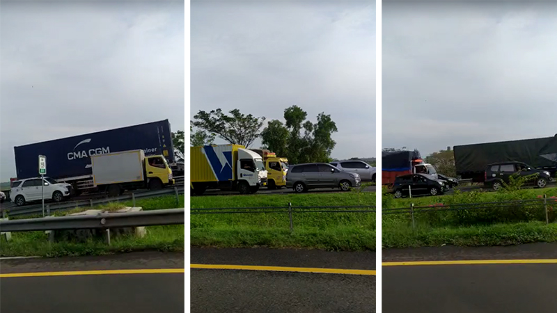 Info Arus Mudik Tol Cipali Hari Ini: Ada Kecelakaan di Km 153, Mulai Padat